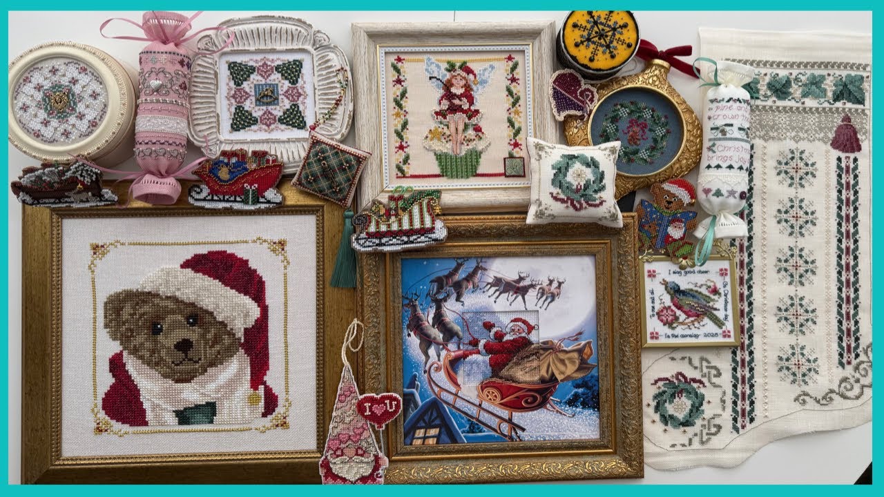 Вышивальные итоги зимы 25-26. Весенние планы 