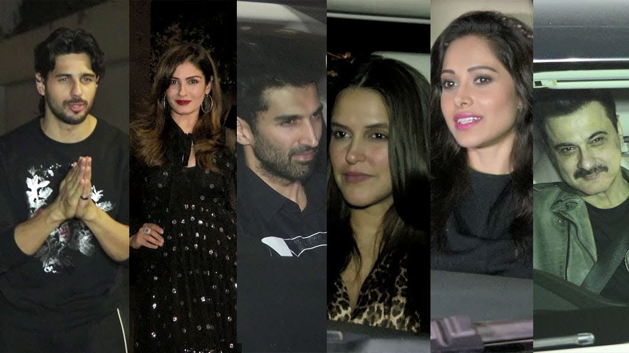 Siddharth Malhotra Celebrates His 34th Birthday With Many Celebs Full Hd Video - YouTube