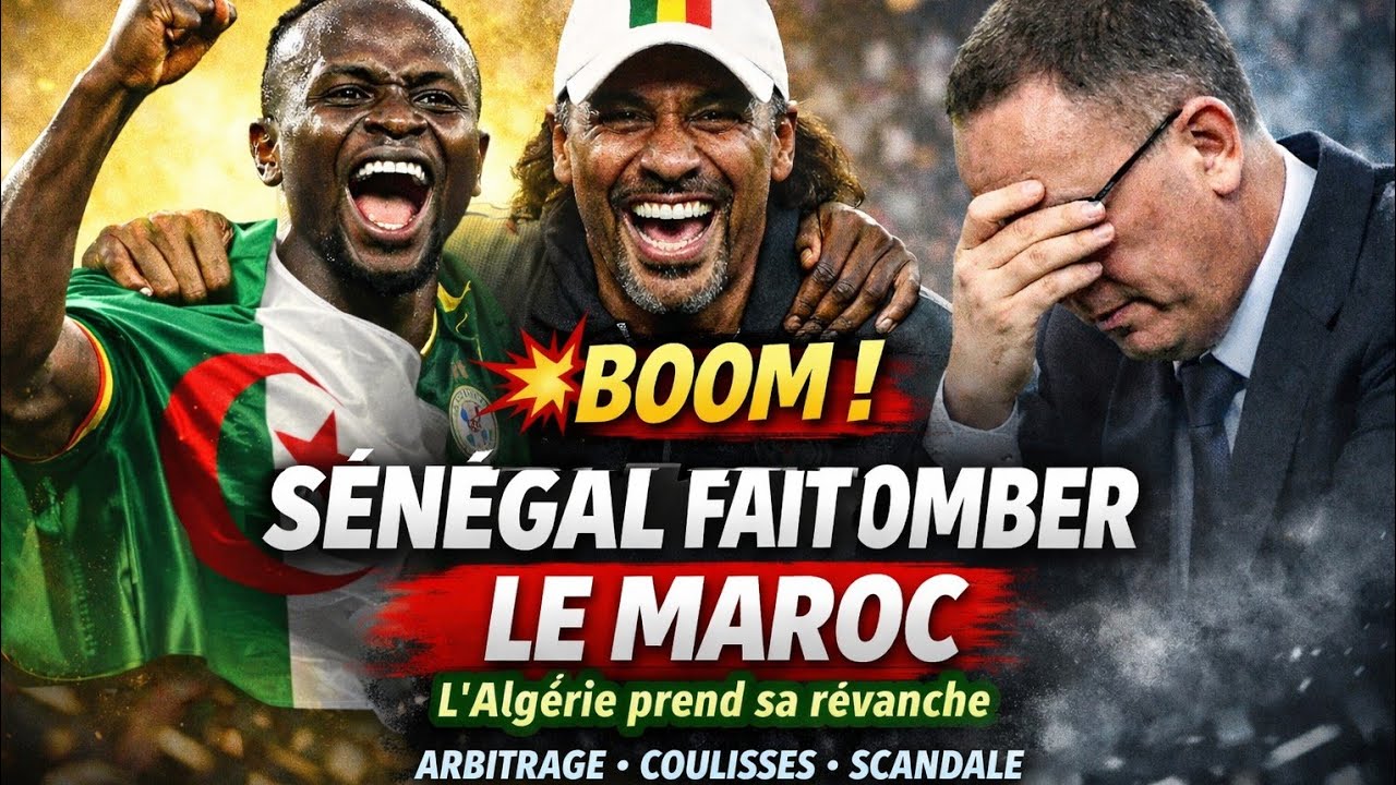   sénégal maghreb: Finale Explosive, Arbitrage Controversé et Scénario Fou