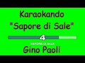 Karaoke Italiano - Sapore di Sale - Gino Paoli ( Testo )