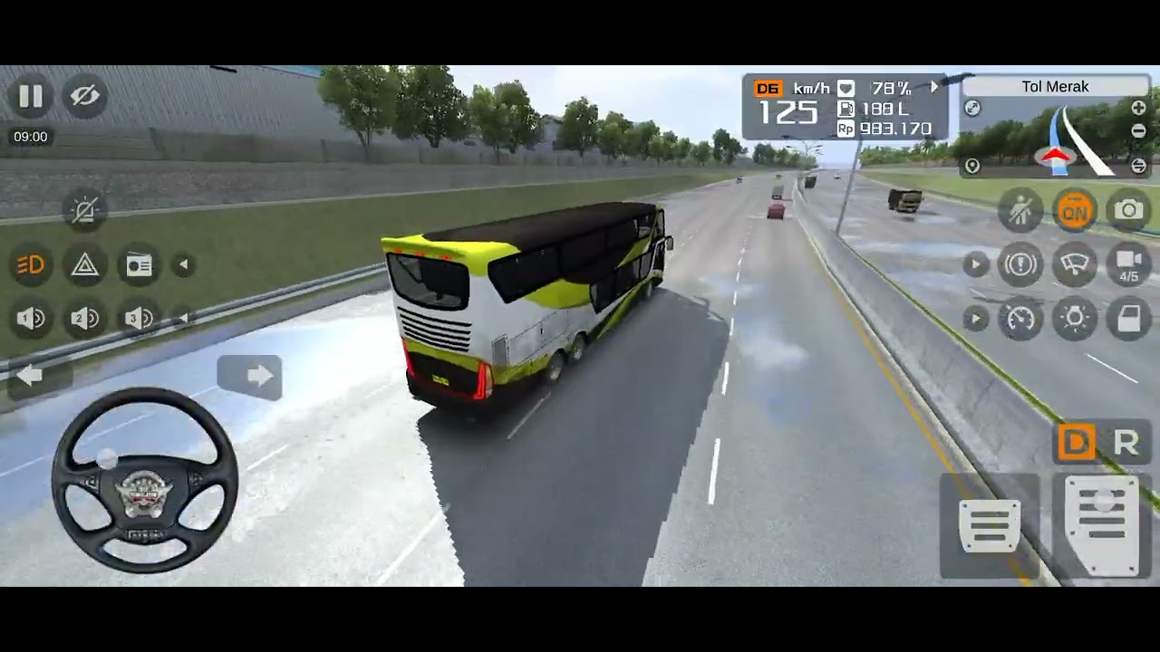 Bus simulator gameplay 😀