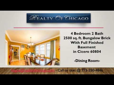 1803 59th Ave, Cicero, IL home video tour