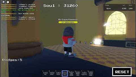 Showcase I True Dust Sans I Undertale Battle Of Multiverse Remake