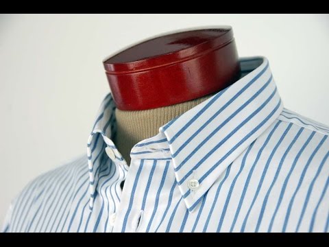 👔👔 КАК ВЫКРОИТЬ РУБАШЕЧНЫЙ ВОРОТНИК. - YouTube