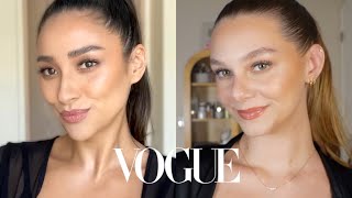 I followed Shay Mitchell’s 58 step Vogue skin & makeup routine…this was A LOT