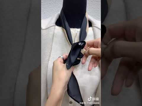Video Cách thắt caravat đẹp +dễ cho Nữ. - youtube