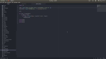Searching long text file with python and shell scripts.