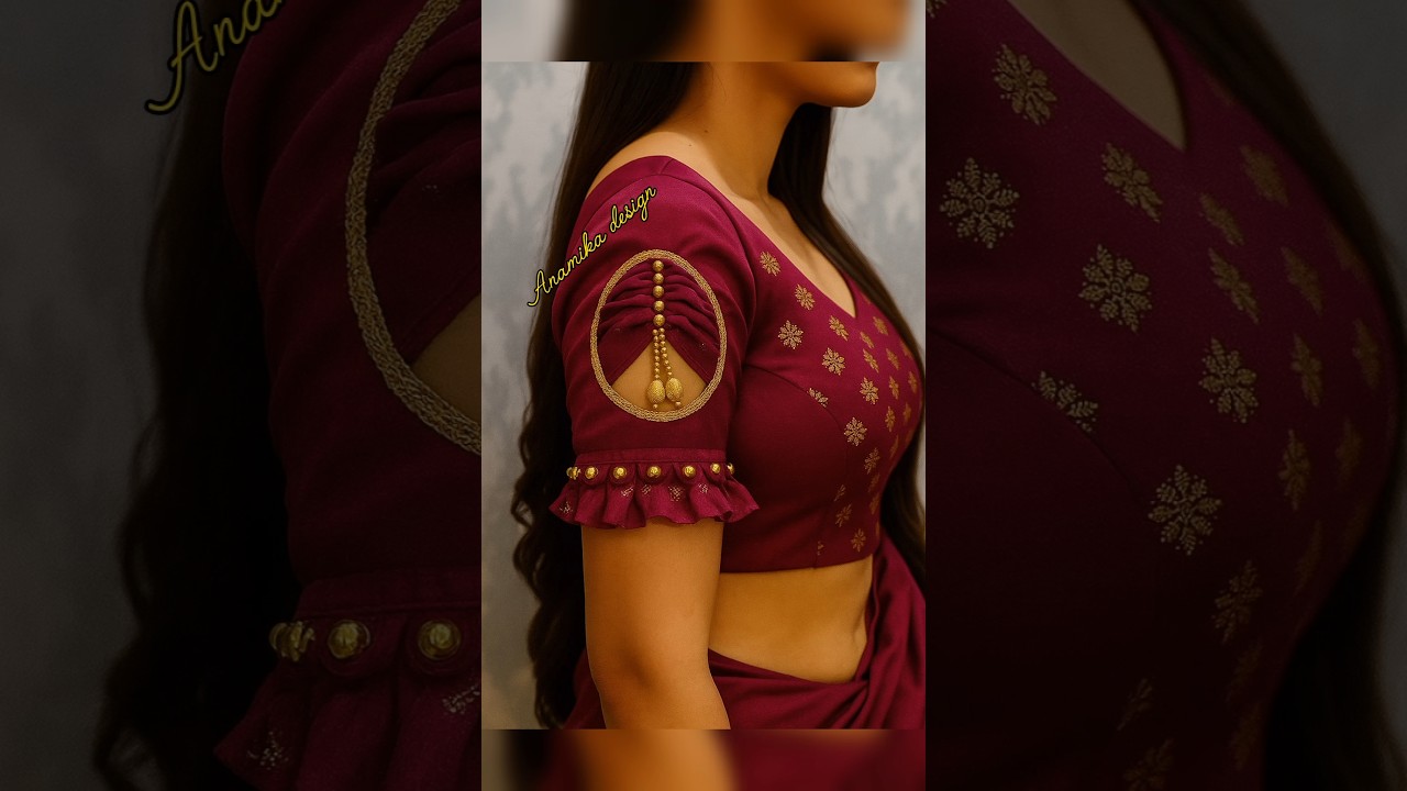 💞 trending and latest blouse sleeve design 2025💞