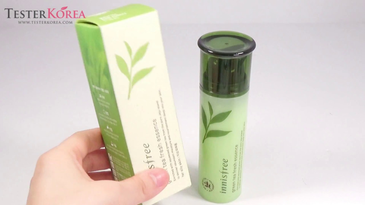[TESTERKOREA] INNISFREE Green Tea Fresh Essence YouTube