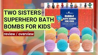 Two Sisters Superhero Bath Bombs Review: Fun, Fruity, and Full of Surprises!