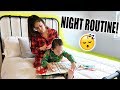 Realistic Night Time Routine with a Toddler!