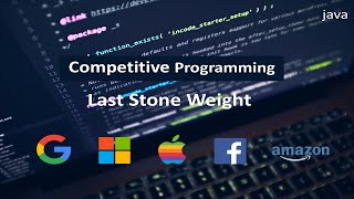 Competitive Programming|| Last Stone Weight|| Question 7|| Leetcode