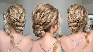 Bridal hairstyle | Classic updo tutorial