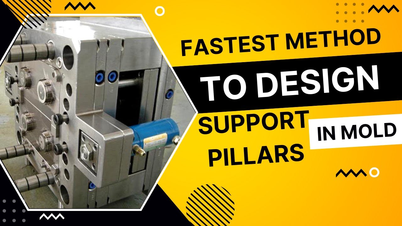 Creo Mold Design & Manufacturing How To Design Support Pillars in Mold