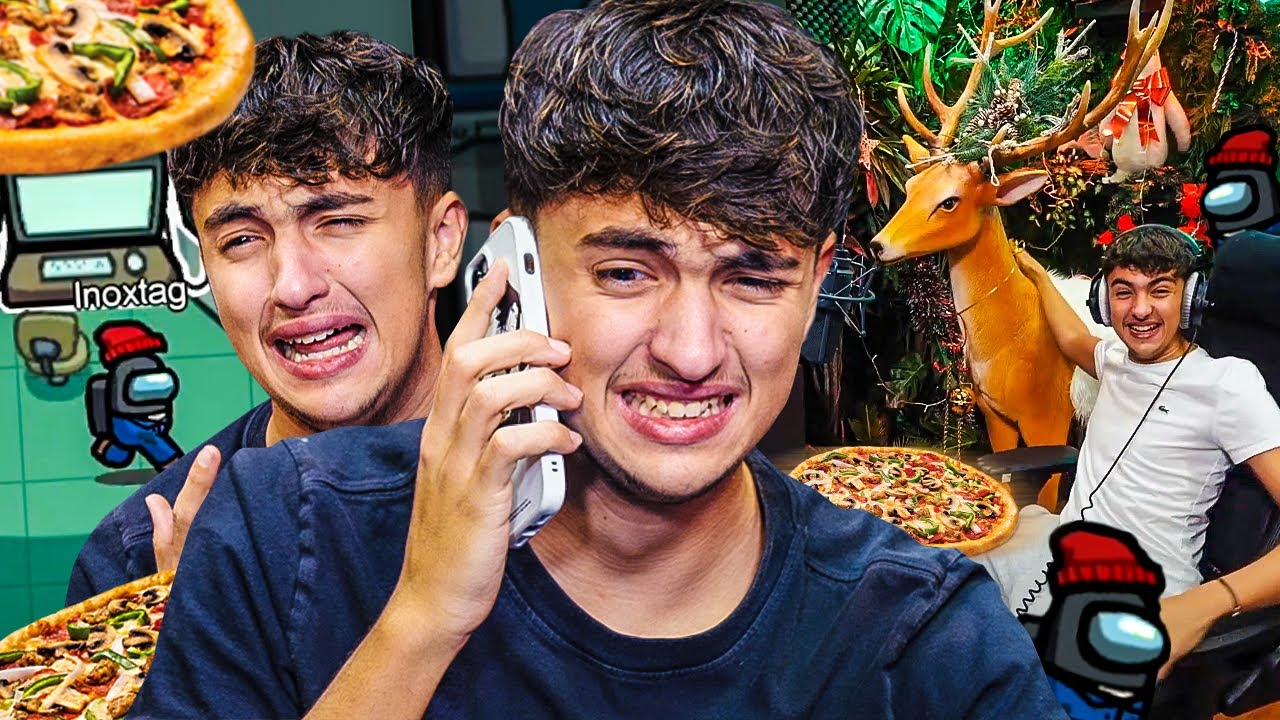 Je me fais voler ma Pizza en live par un Abonné (ptdr c'est pas drôle en vrai)