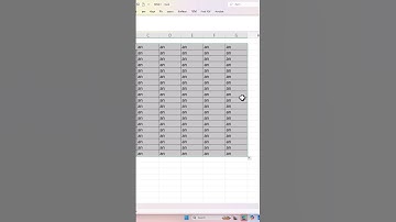 🔁 พิมพ์ข้อความซ้ำใน Excel ง่ายแค่ไม่กี่คลิก! | Excel Short Trick #excel