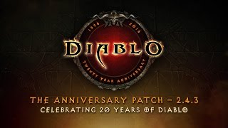 The Anniversary Patch - 2.4.3 Celebrating 20 Years Of Diablo 日本語版トレイラー