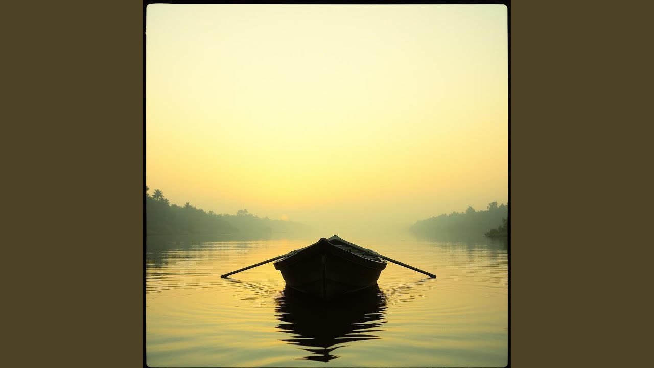 Drifting Bamboo Boat