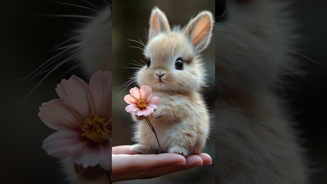 A little rabbit in the media 