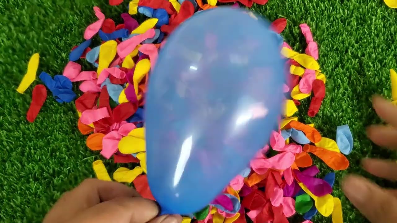 Satisfying Asmr Unboxing Colourful Balloon 