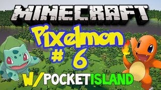 Minecraft POKEMON - Episode 6 w/ PocketIsland (Pixelmon Mod) screenshot 5