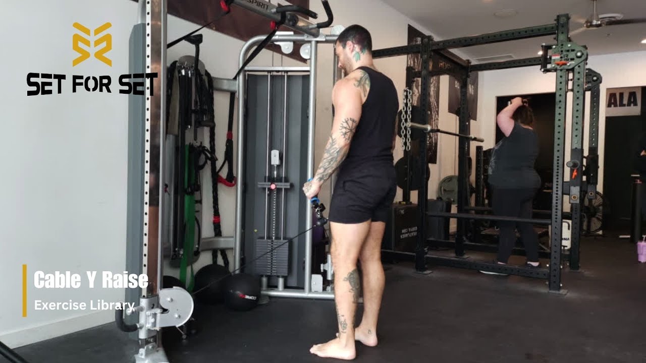 Cable Y Raise | SFS Exercise Library - YouTube
