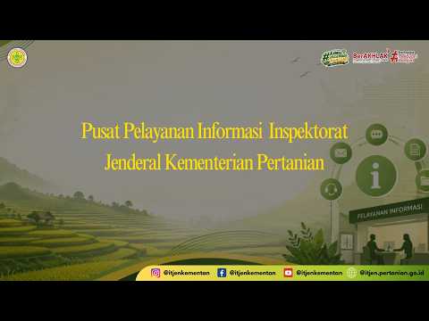 Sekilas PPID Pelaksana Inspektorat Jenderal Kementerian Pertaniann