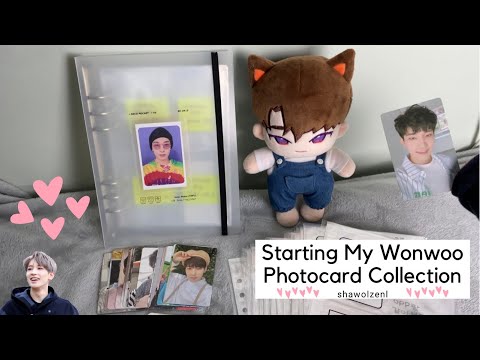 Starting My Seventeen Wonwoo Collection (^◡^) - YouTube