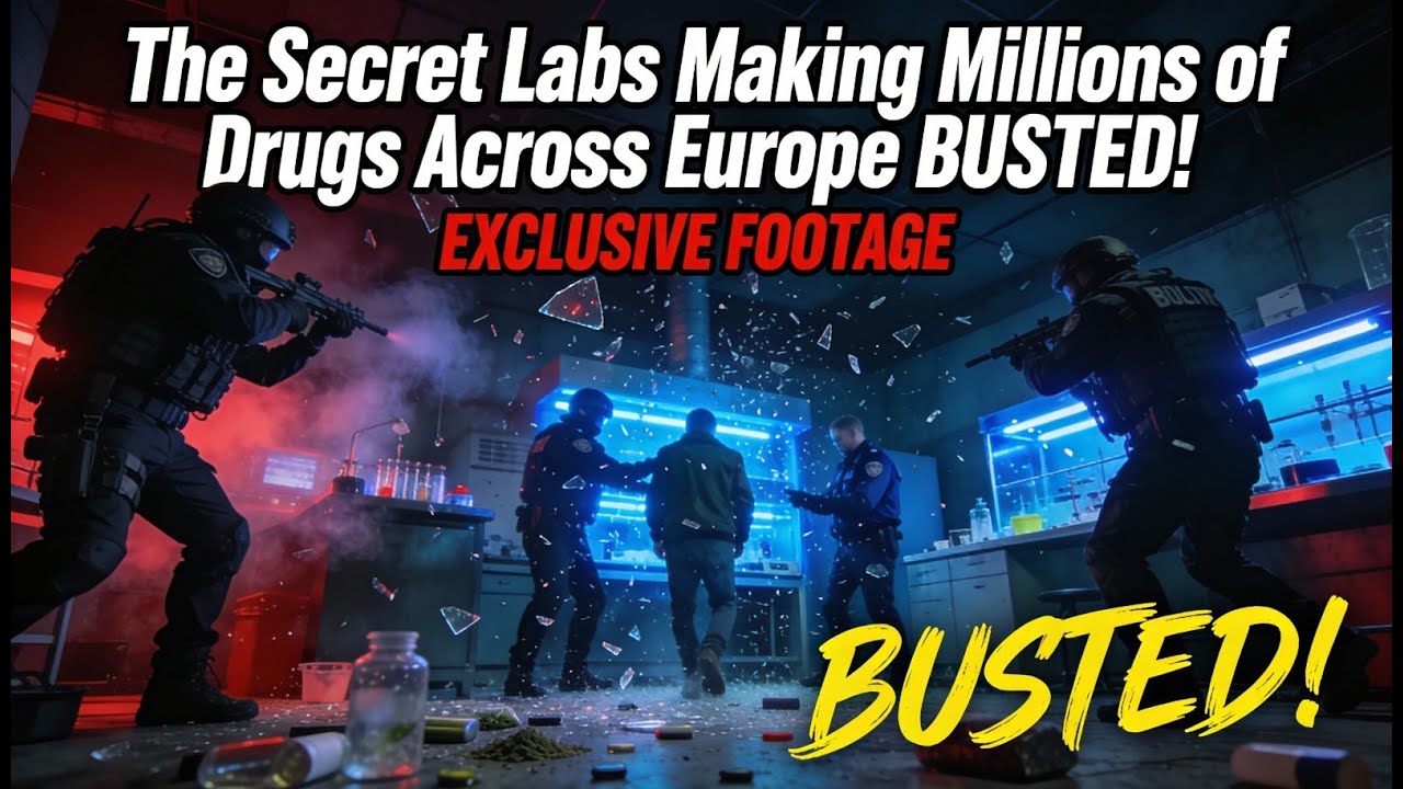 Секретные лаборатории, производившие миллионы наркотиков по всей Европе, — разоблачены! | Смешива...
