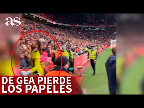 Video DE GEA pierde los papeles de camino al túnel de... - youtube