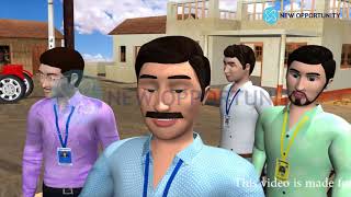 Microfinance केंद्र बैठक में हंगामा Part 2 | Hindi | Animation Training Video screenshot 3