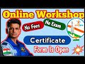 ISRO online Workshop 👍| Online Vs Offline training | Online internship| shubhanshu shukla