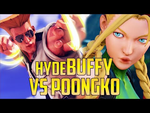 Street Fighter V / 5 - Poongko (Guile)  Vs hydeBUFFY FT5【1080p60 First To 5】