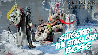 Crimson Desert - SAIGORD The STAGLORD Boss Fight (House Serkis Quests)