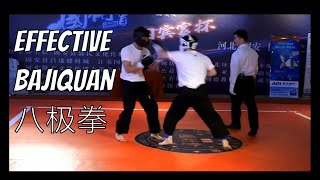 Effective Bajiquan - Baji vs Wing Chun | Baji vs Tongbei Kungfu