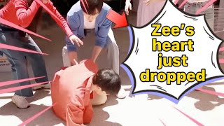 [ZeeNunew] ZONZON Reacts to Nunew Fainting-Zee is crazy in love and it shows #zeenunew#zonzon