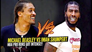 Michael Beasley \& Iman Shumpert Go HEAD TO HEAD In NBA Private Runs \& MANY BUCKETS WERE SERVED!