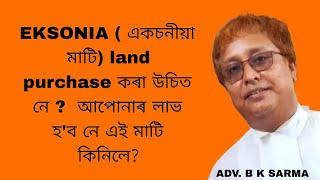 Should I purchase EKSONIA ( Eksonia land) land ?  Will you benefit from buying this land?