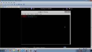Using CD command and Touch Command in Linux to make Files on the Desktop