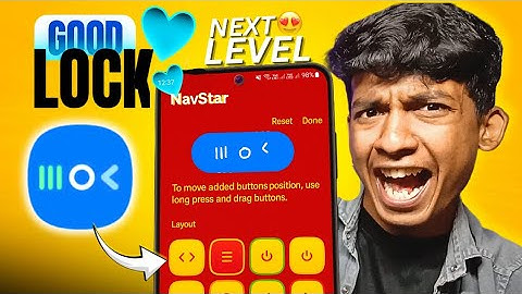 OneUI 7 × Good Lock NavStar 🔧 Customize Navigation Bar Like Pro 😎🔥