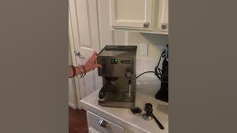 Demo of the Rancilio Silvia