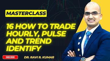 🚀 16 How to Trade Hourly, Pulse and Trend Identify Master Trader Class Dr. R Ravi Kumar
