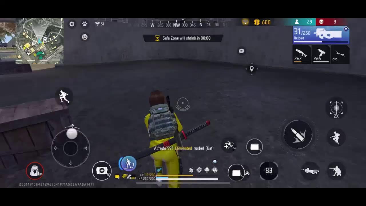 Let play free fire beginner