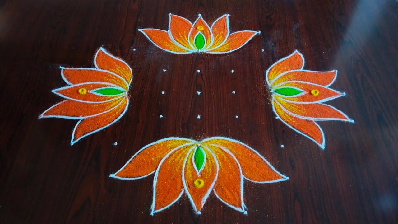 2 Danurmasam Special Muggulu (9×3) dot's...Sankranti special chukkala Muggulu ⚛️