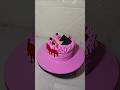 Unique pink colour cake Design #shorts#feed#tending#virals#video#youtubeshorts