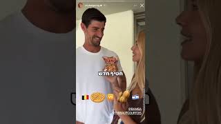 טיבו קורטואה ומישל גרציג בפרסומת חדשה 🤪 🥜🧇#כדורגל #במבה  #football #realmadrid