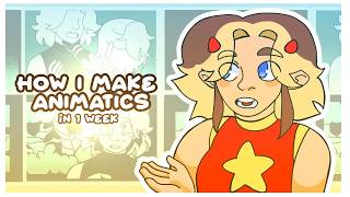 How To  Make Animatics In One Week