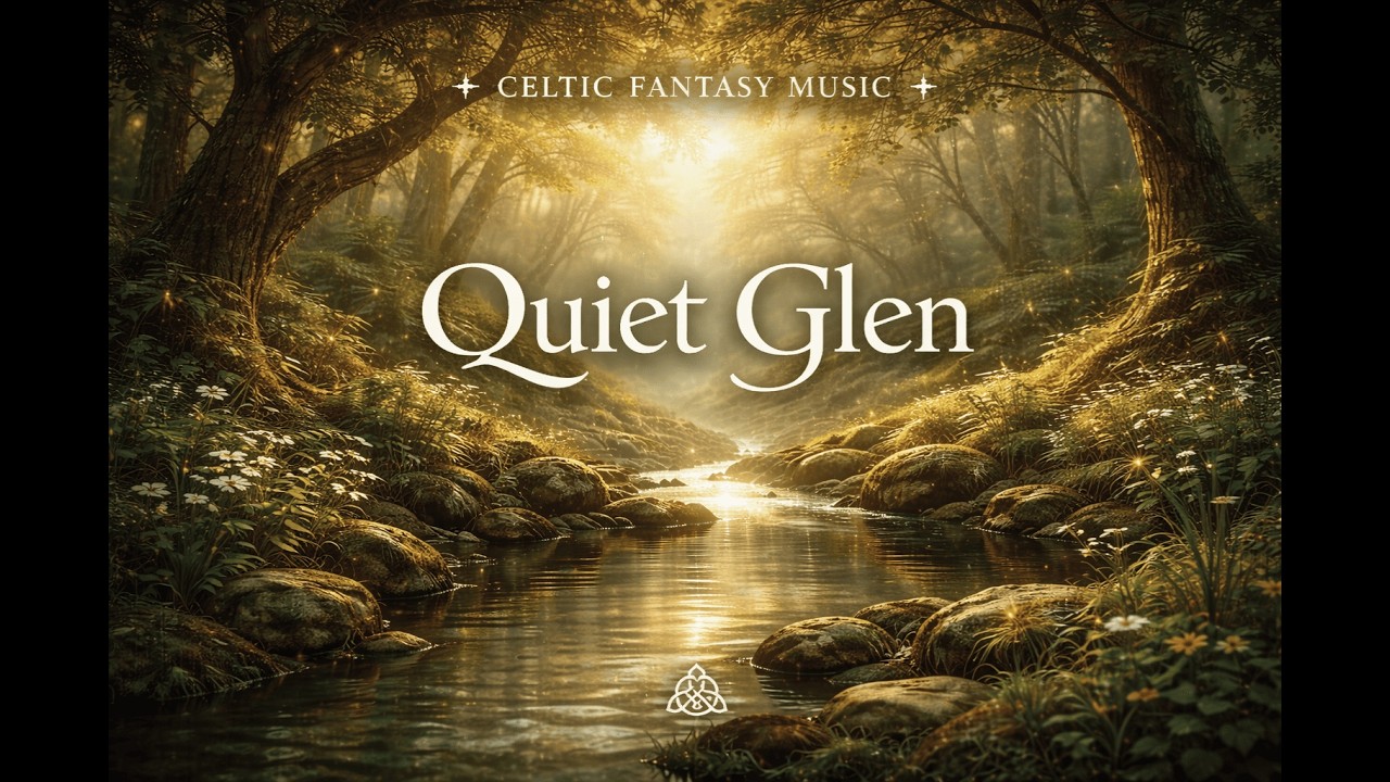 Celtic Fantasy Music for Writing & Focus | Quiet Glen (Orchestral Instrumental)