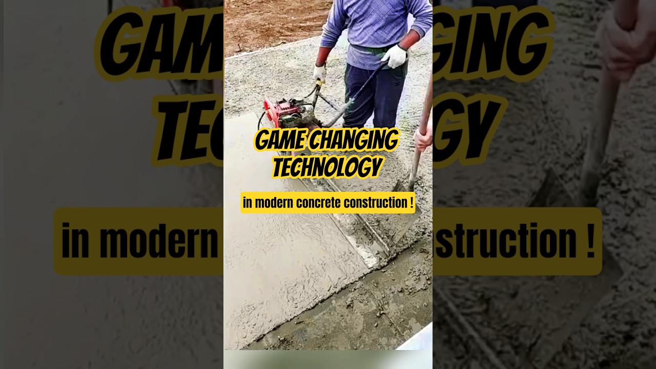 Insane Concrete Tool Makes Pavement Smoother Than Ever