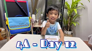 KUMON Reading Program 4A - Day 12